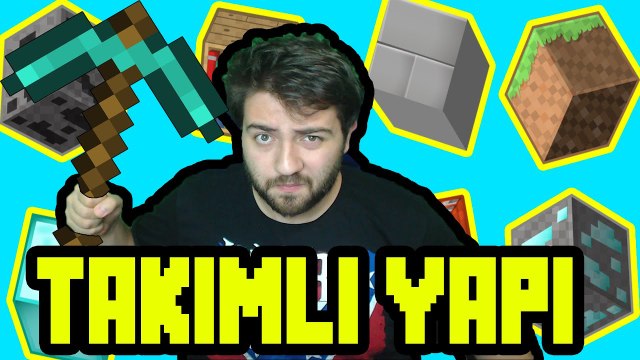 Minecraft Takımlı Yapı Kapışması ( Team Build Battle ) /w Eso Kardan Kale ve Güneş Yapımı