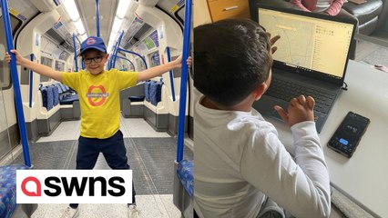 Tube superfan, eight, smashes viral memory game - naming 575 stations