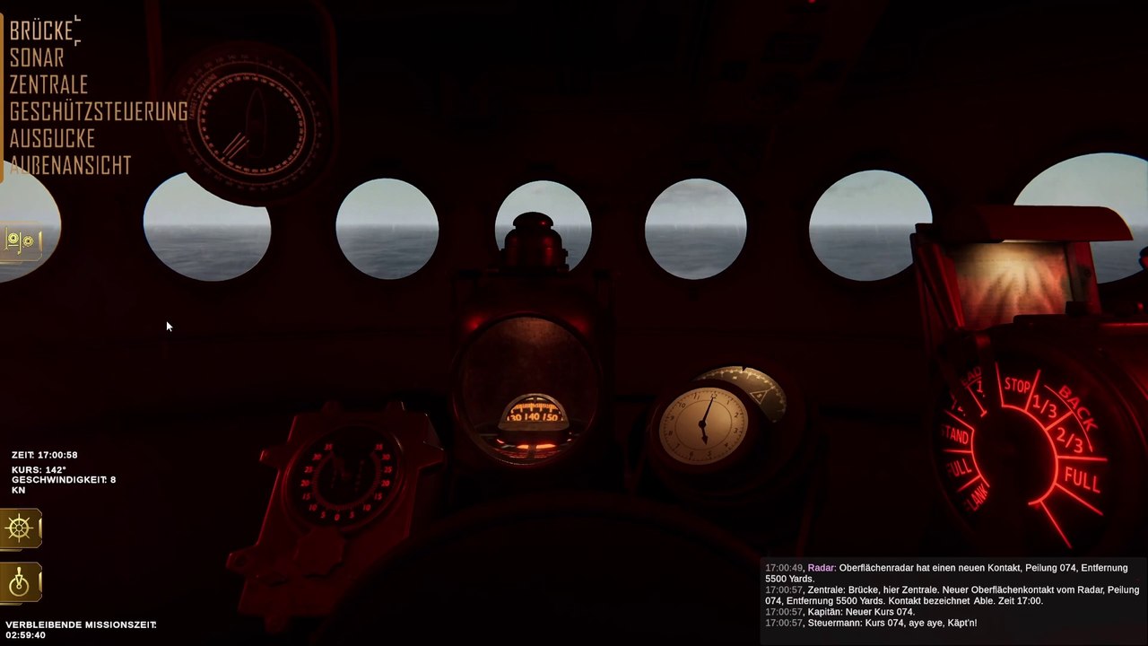 Destroyer The U-Boat Hunter Katz und Maus Gameplay deutsch