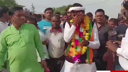 छतरपुर: भाजपा प्रत्याशी प्रदुम्न सिंह लोधी ने दाखिल किया नामांकन