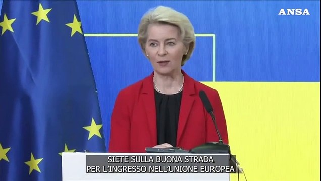 Von der Leyen: Macedonia del Nord sulla buona strada per l'ingresso nell'Ue