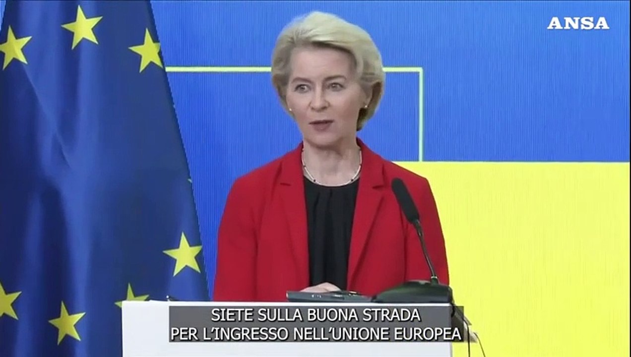Von der Leyen: "Macedonia del Nord sulla buona strada per l'ingresso nell'Ue"