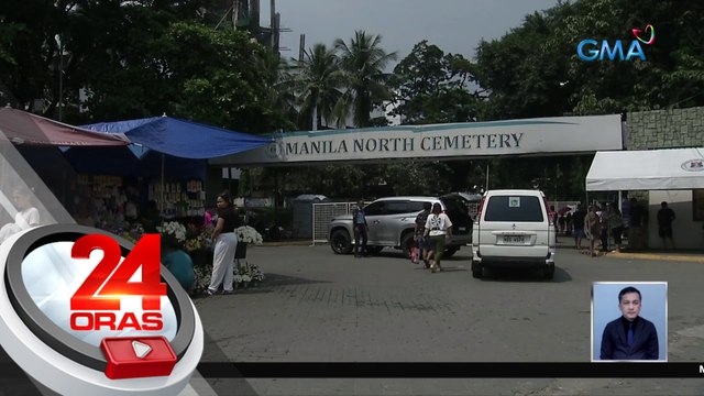 Ilang bumisita sa Manila North at South Cemetery, bumoto muna bago dumalaw | 24 Oras