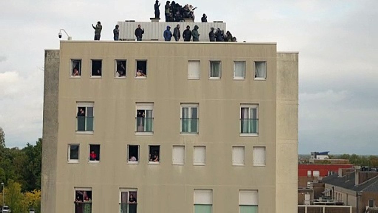 Spektakuläre sprengung in orléans