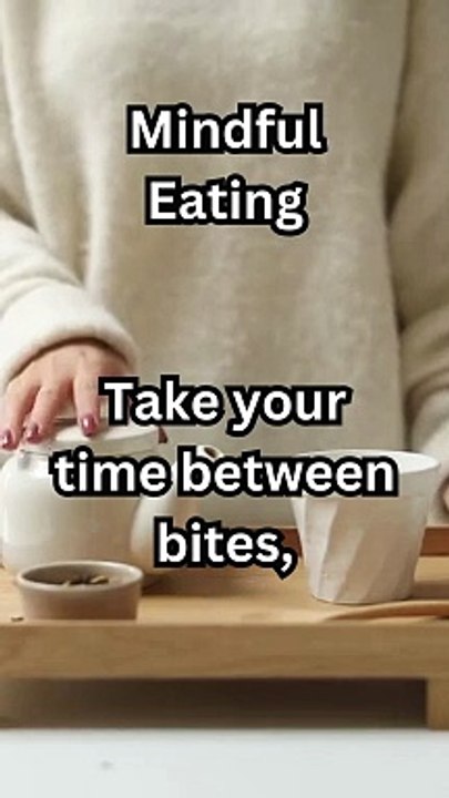 Prevent overeating with patience. #EatingPace #Fullness