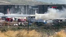 Marmara Üniversitesi Maltepe Yerleşkesinde İşçi Konteynerlerinde Yangın Çıktı