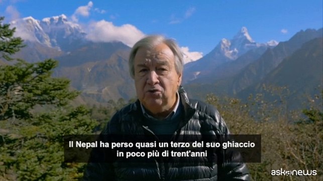 Guterres (Onu): bisogna fermare la follia del cambiamento climatico