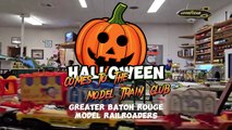 Halloween Comes to the Model Train Club in Jackson, Louisiana