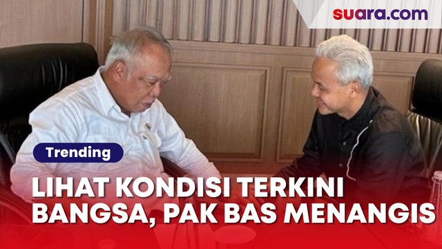 Ekspresi saat Bertemu Ganjar Disorot, Basuki Hadimuljono Dinarasikan Menangis Lihat Kondisi Terkini Bangsa