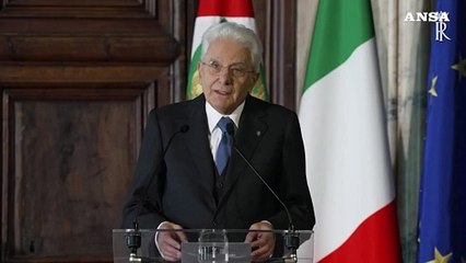 Quirinale, Mattarella: "La ricerca e' il motore del progresso dell'umanita'"