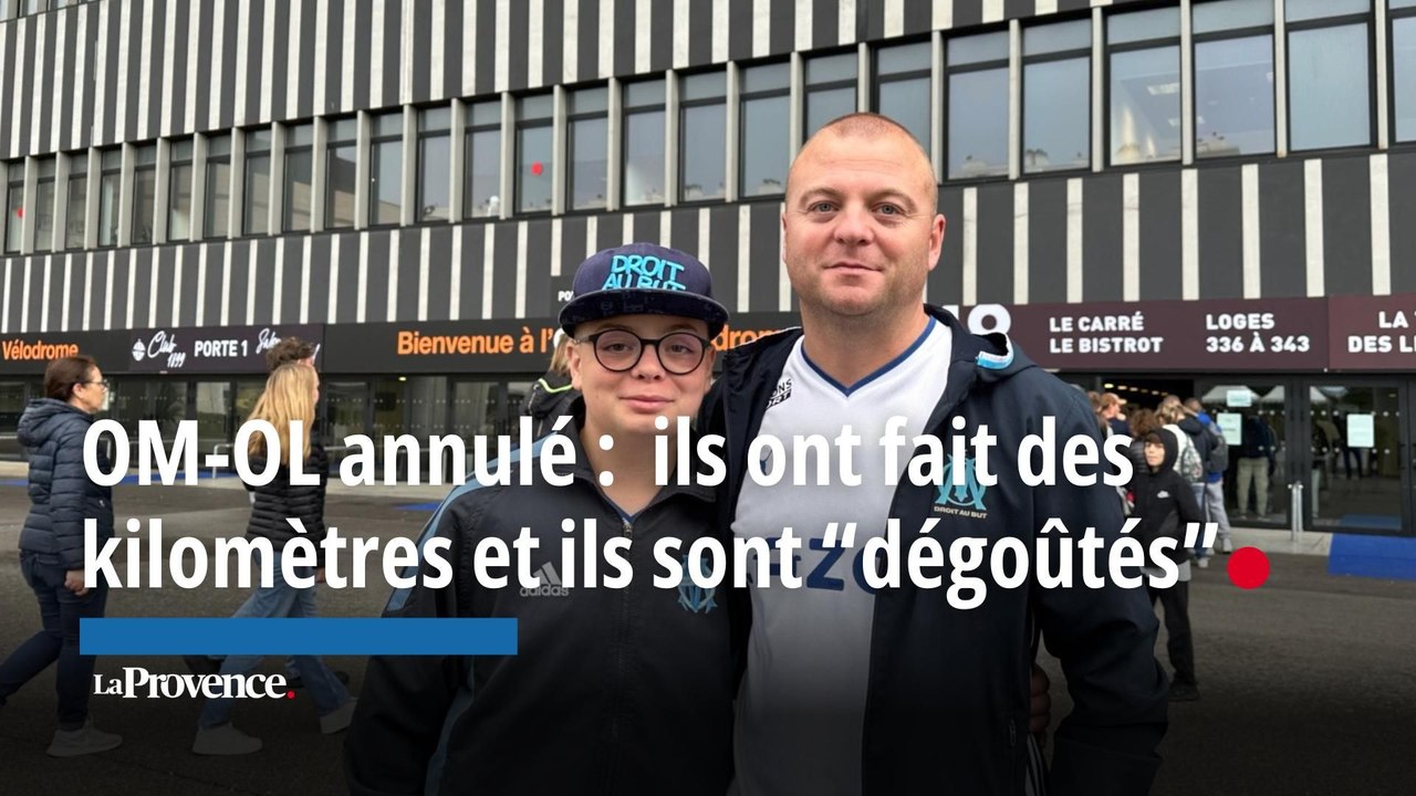 OM-Lyon annulé : ces supporters de Marseille ont fait des kilomètres et ils sont « dégoûtés »