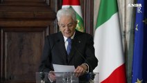 Quirinale, Mattarella: 