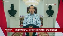 Jokowi Tegaskan Indonesia Mengutuk Keras Serangan Israel ke Rakyat Palestina