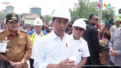 Jokowi Ungkap Perubahan Jalan Rusak di Lampung