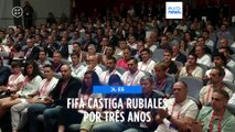 Luis Rubiales banido do futebol durante três anos