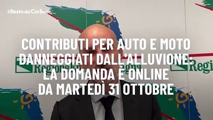 Contributi per auto e moto danneggiati dall'alluvione: la domanda ? online da marted? 31 ottobre
