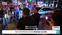 Protestas en Israel piden un alto el fuego en Gaza