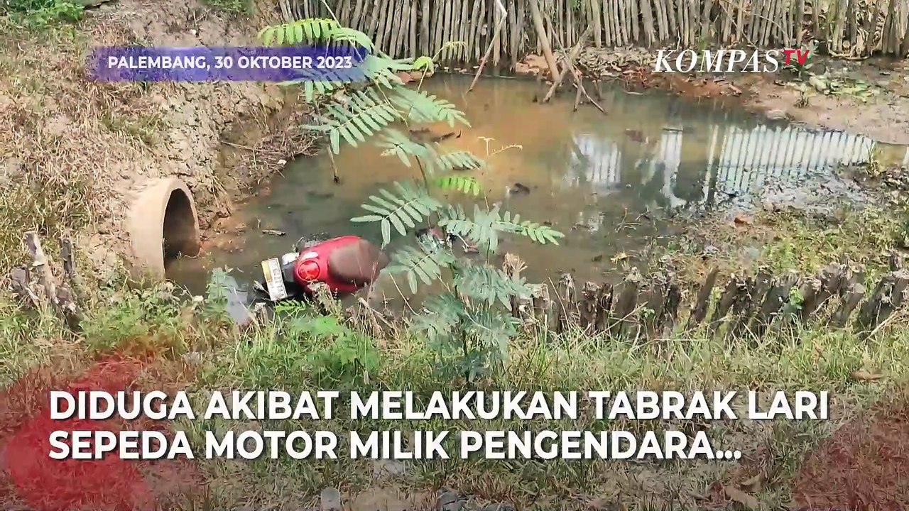 Warga Gemas, Motor Pengendara Dibuang ke Sungai Diduga Gara-gara Tabrak Lari
