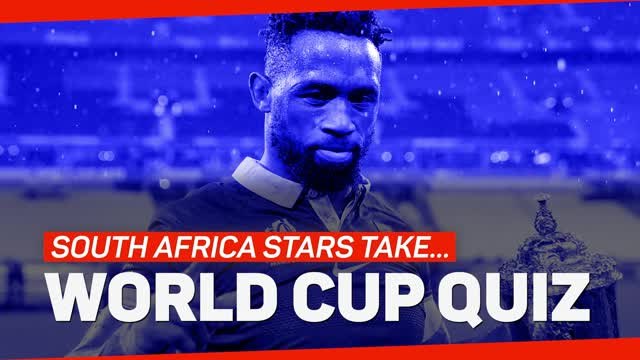 South Africa stars left stumped by Rugby World Cup quiz