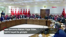 Milli Savunma Bakanı Yaşar Güler, NATO heyeti ile görüştü