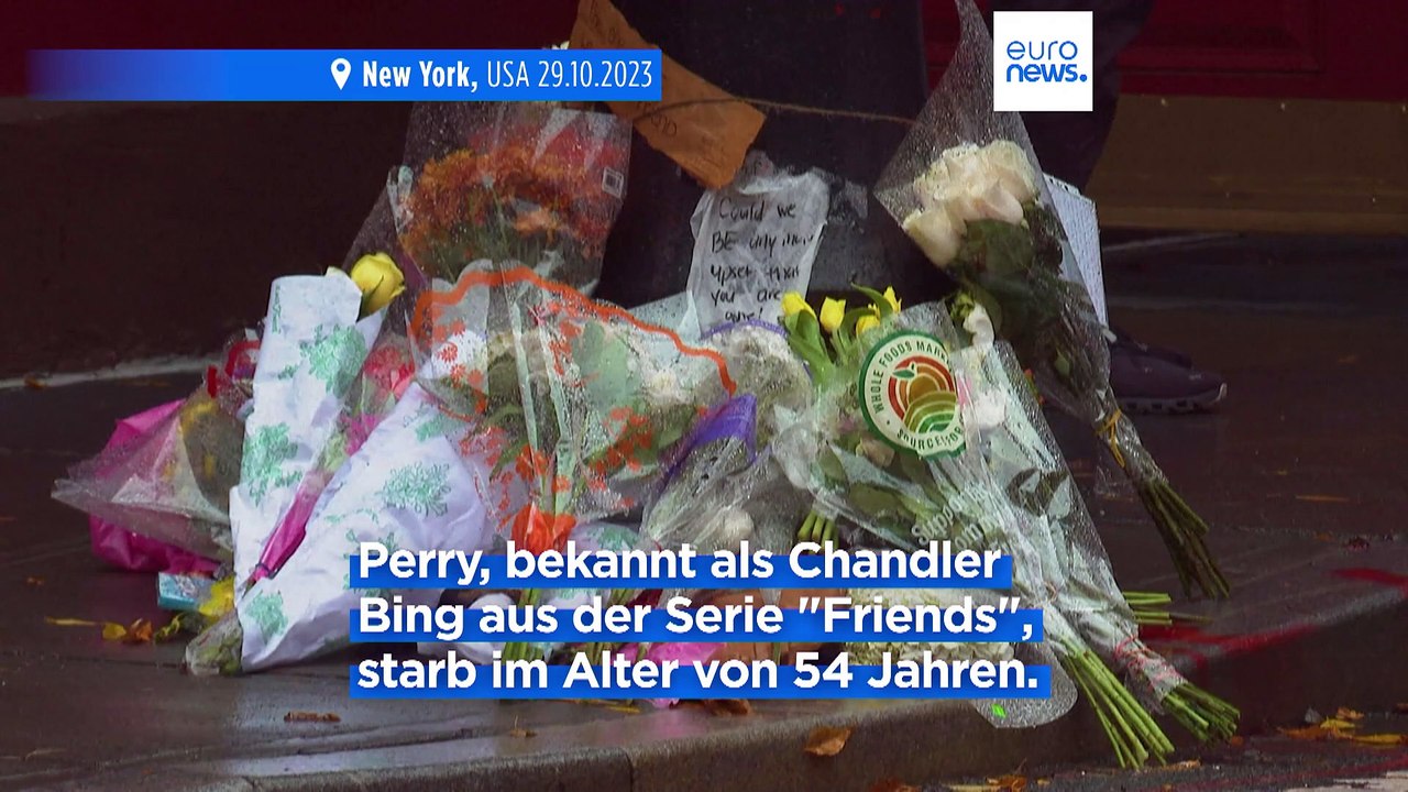 Fans weltweit trauern um 'Friends'- Star Mathew Perry