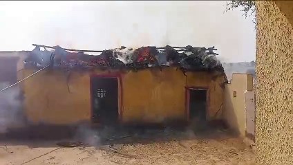 Video: आग की दो घटनाएं, हजारों का नुकसान, एक हजार मण पशुचारा जला