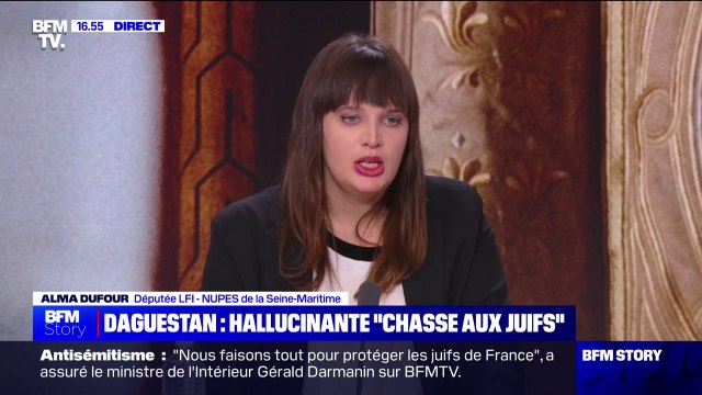 Assaut d'un aéroport au Daguestan: Si on ne trouve pas rapidement d'issue politique à ce qui est en train de se passer à Gaza, c'est à la fois le Proche-Orient et le Caucase qui menacent d'exploser , pour Alma Dufour (LFI)
