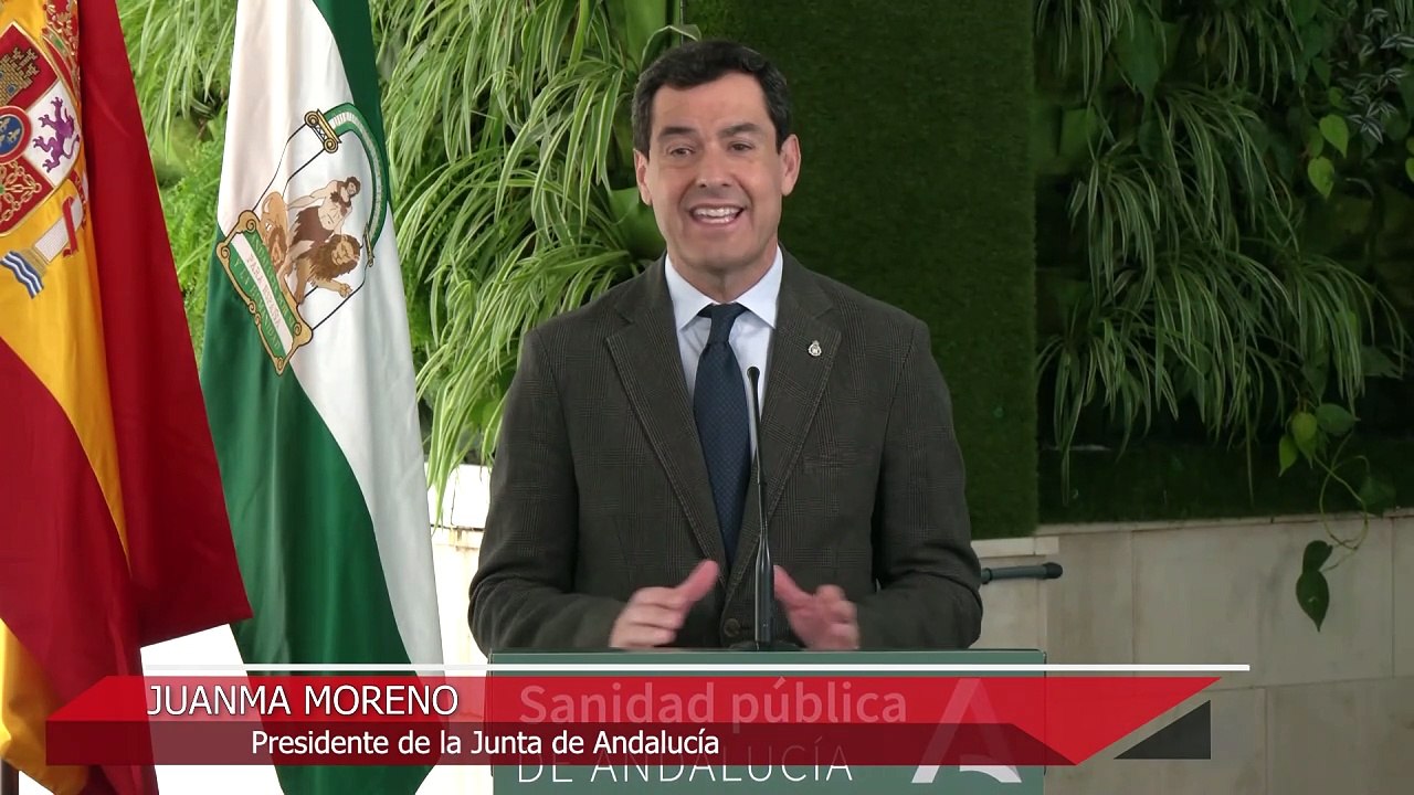 Moreno anuncia que la partida para sanidad crecerá un 3% en el Presupuesto de Andalucía para 2024