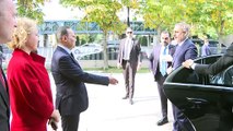 Dışişleri Bakanı Hakan Fidan, AB üyesi ülkelerin büyükelçilerini kabul etti