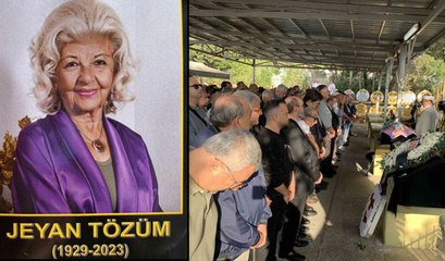 Ünlü dublaj sanatçısı Jeyan Mahfi Ayral Tözüm son yolculuğuna uğurlandı