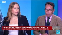 Bande de Gaza : des chars israéliens près de Gaza-ville