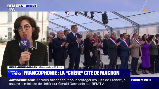 Cité internationale de la langue française: On pourra parcourir une exposition permanente qui permet de traverser l'histoire de la langue française , décrit la ministre de la Culture
