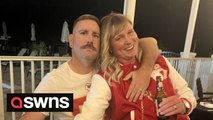 Friends nail Taylor Swift and Travis Kelce Halloween costume