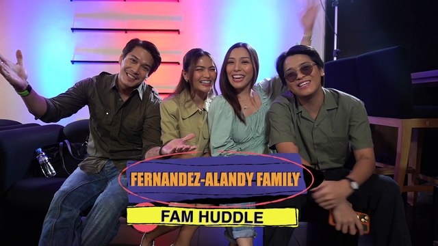 Family Feud: Fam Huddle with Fernandez-Alandy Family | Online Exclusive