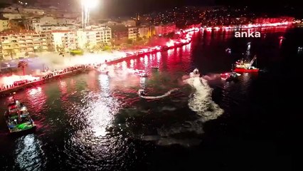 Le 100e anniversaire de la République a été célébré à Izmir Dikili