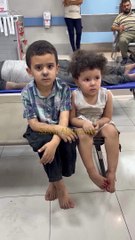 اطفال غزة تحت القصف