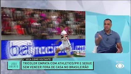 Denilson elogia partida do São Paulo: “Não deixou o Athletico-PR se sentir confortável”