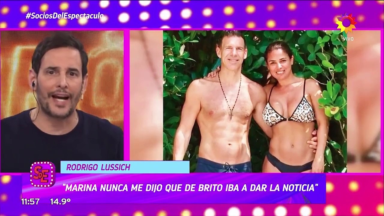 Rodrigo Lussich contó su versión sobre su guerra con Ángel de Brito por la separación de Calabró