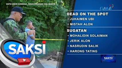 2 patay sa barilan bago buksan ang botohan | Saksi