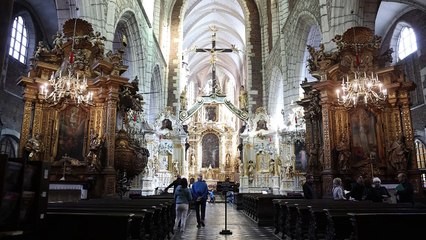 KRAKÓW ODKRYCIE W KOSCIOLE BOZEGO CIAŁA