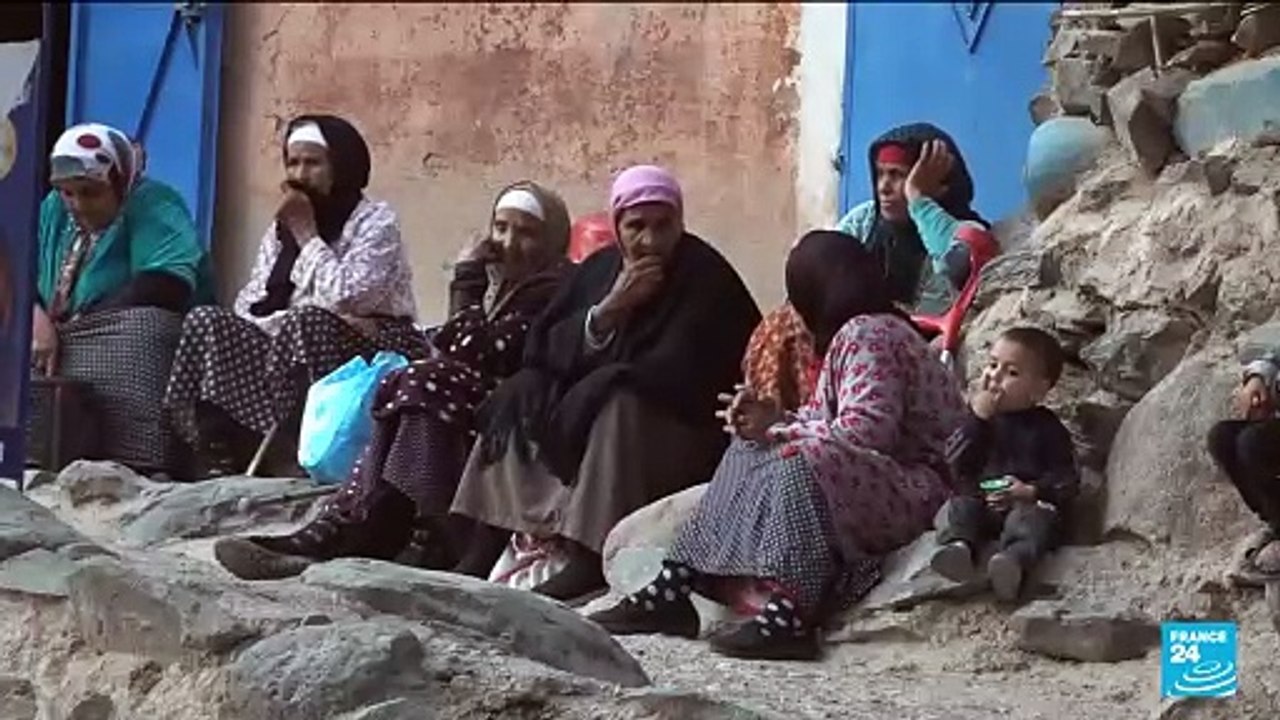 Maroc : des sources d'eau jaillissent de l'Atlas après le terrible séisme