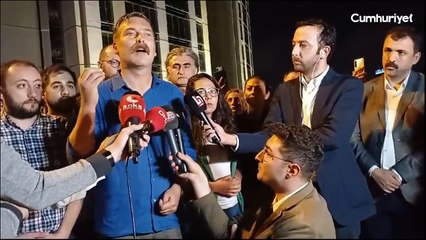 Can Atalay kararı beklenirken Çağlayan önünde açıklama