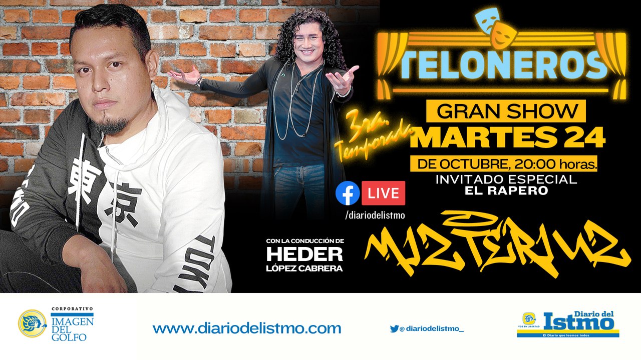  Invitado: Mizteriuz "Rapero"  Con: Heder López