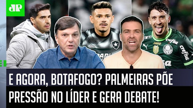 EU ACHO ISSO UMA LOUCURA! O Botafogo pra mim... PRESSÃO no LÍDER e CAÇA do Palmeiras GERAM DEBATE!