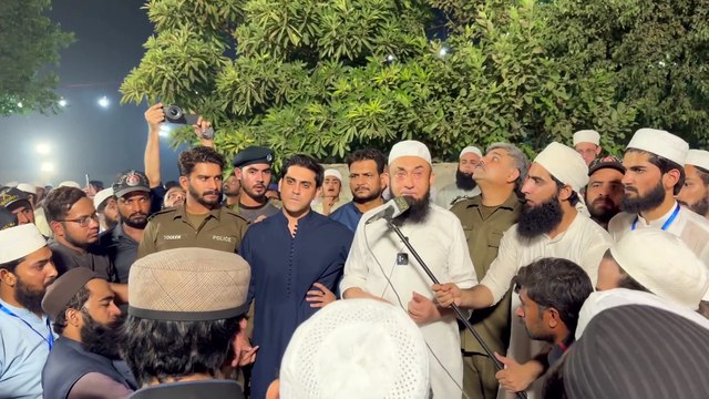Molana Tariq Jameel Bayan - Namaz e Janaza of Asim Jamil