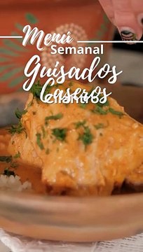 ¿No sabes qué cocinar esta semana? ✨ Arma tu menú semanal con estas recetas de GUISADOS CASEROS
