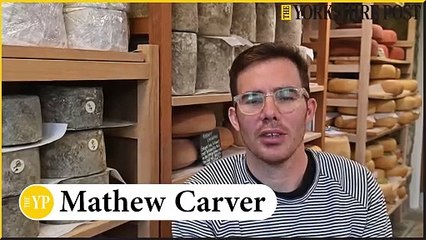 Cheese expert Mathew Carver and his new restaurant 'Rind' at the Courtyard Diary