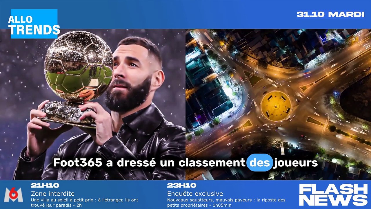 Le classement impressionnant des 10 meilleurs joueurs actuels pour le Ballon d'Or.