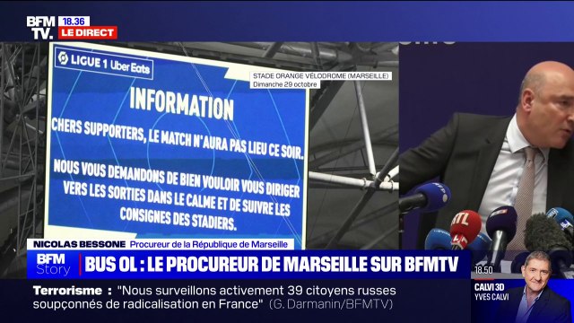 OM/OL: Un homme (...) porteur de 28 fumigènes sera déféré ce mardi matin au parquet de Marseille , indique le procureur