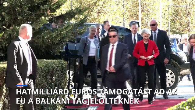 Az Európai Bizottság hatmilliárd eurós gazdaságfejlesztési programot indít a Nyugat-Balkánon